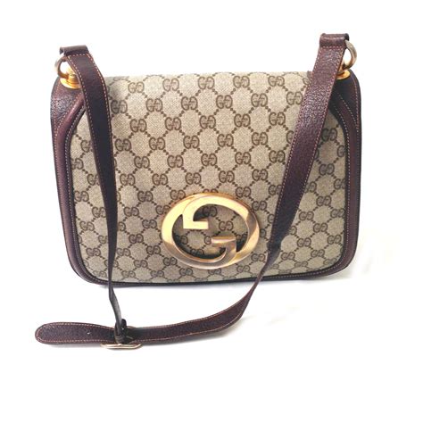 bolck note gucci vintage|gucci handbags used.